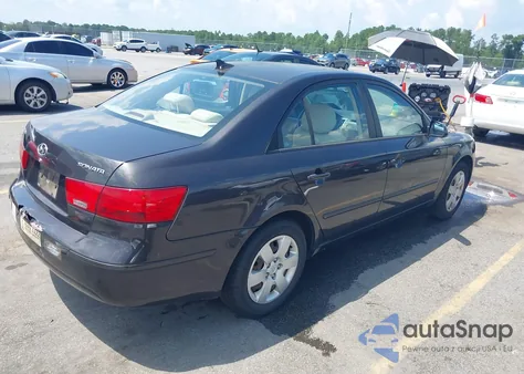 2009 Hyundai Sonata Gls из США, поврежденный, VIN 5NPET46C29H484369